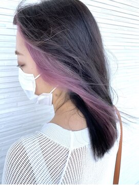 シャルムヘアー(charme hair) インナーラベンダーピンク