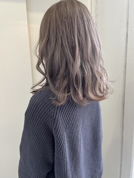 ヘアーデザイン シュシュ(hair design Chou Chou by Yone) ☆chouchou☆ダブルカラー×シルバーベージュカラー