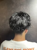 ヒロギンザ 神田店(HIRO GINZA)&nbsp;センターパートスパイラルパーマ