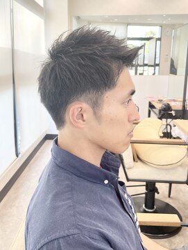 ヘアーラボ ノッシュ 唐人町店(Hair Labo Nosh) 【Nosh】2ブロック風×ショート