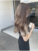 20代30代40代ダブルカラーミルクティーアッシュ透明感カラー