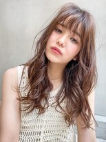 【ARTE表参道/青山】モテ髪ミディアム×ブリーチなし透明感