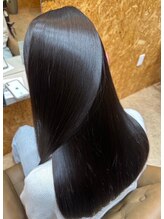 ヘアー ル シェーヌ ワンセカンド(hair le chene 1/2) 超高濃度水素ストレート　¥27500