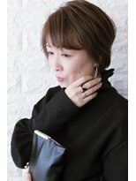 ノイン(noine)&nbsp;#2024#冬#ショート#ボブ#ミセス#ストレート#30代#40代#50代