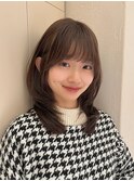 レイヤーカット レイヤーミディアム ミディアム