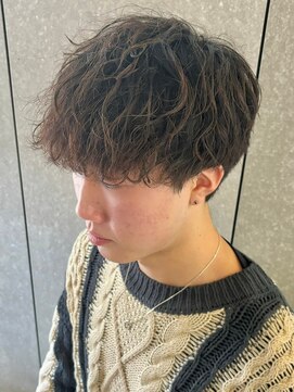 ニアウ 伊勢崎連取店(Niau) 波巻きパーマツイストスパイラルパーマ波巻きスパイラルパーマ