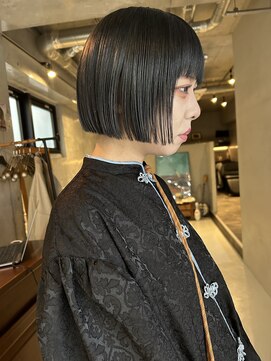 ソイリウム 下北沢(soi rium) 切りっぱなしボブ