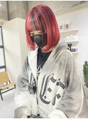 10代/20だい/レッド/個性派カラー
