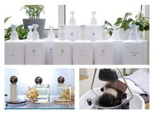 ハミー(humee)の雰囲気（COTA製品やヘアケア製品も各種揃っております。頭浸浴もあります）