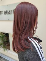 エスク オブ ヘアー(SQ of hair)&nbsp;チェリーピンク×顔周りレイヤー