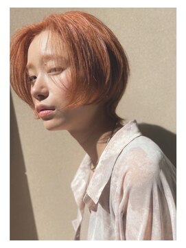 エムスラッシュ 表参道(M.SLASH) 表参道/カット上手い/テラコッタ/ぱっつんボブ/ショート&ボブz2