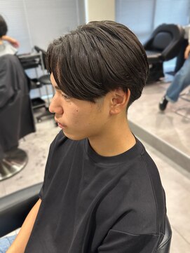 ハイプ 名古屋栄(HYPE) センターパート×ニュアンスパーマ(名古屋/栄/メンズ)