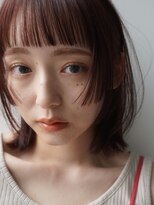 姫カット×オン眉