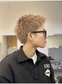 スパイキーショート/メンズショート/ハイトーン