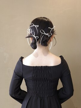 ネロ フタコタマガワ(NERO FUTAKOTAMAGAWA) 【加藤 青空】 参列ヘアセット