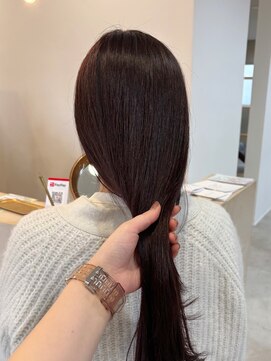 ミュゼプリュム(Musee plume) ブリーチなしレッドブラウン