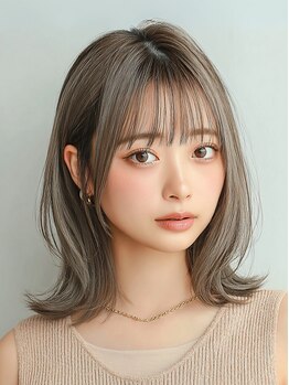 モモ(MOMO)の写真/「透明感カラーと髪質ケアを、お手頃価格で。」【柏/柏駅/ハイライト】