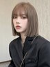 ◆カット+ダメージレス高級カラー+バイカルテトリートメント￥17200→