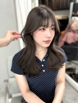 イヴ 原宿(I've) オリーブグレージュ×レイヤーカット◎