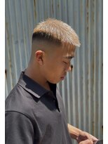 タイドヘアー(tide hair)&nbsp;ハイトーンクロップヘア