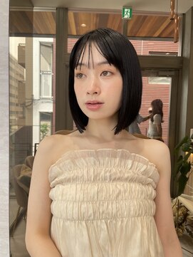 ロンドフルール 大宮東口(Lond fleur) オリーブグレー髪質改善/黒髪/小顔/くすみベージュ/大宮駅