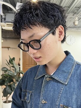 ガレージ バイ グリーン 原宿 表参道(Garage by green) 【SHUN】King Gnu井口さんパーマ