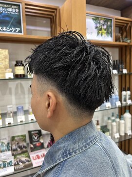 メンズフェードカット