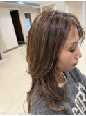ショート/ハイライト/ロングレイヤー/髪質改善/円山/白髪ぼかし