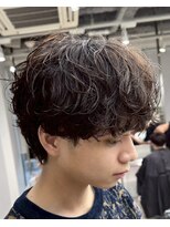 フィフス 渋谷(fifth)&nbsp;渋谷フェザーパーマシャドウパーマ無造作パーマセンターパート