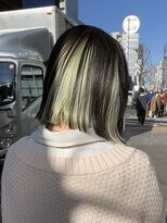 PELE原宿/ブリーチなしダブルカラー/ハイトーン/ケアブリーチ【３月上旬OPEN(予定)】&nbsp;着物ヘア/大人ガーリー/ダークアッシュ/似合わせカット/原宿