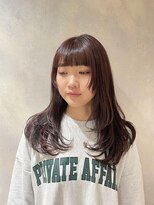 アオ(AO。)&nbsp;レッドカラー/チェリーレッド/カシスレッド/ワイドバング