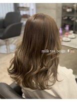 フォレストミラー(Forest Mirror)&nbsp;milk tea beige 【Forest Mirror 新宿】