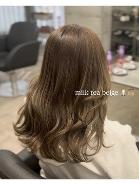 フォレストミラー(Forest Mirror) milk tea beige 【Forest Mirror 新宿】