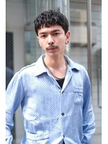 ブークル(boucle) ナチュラルクロップ フリンジカット ベリーショートパーマ