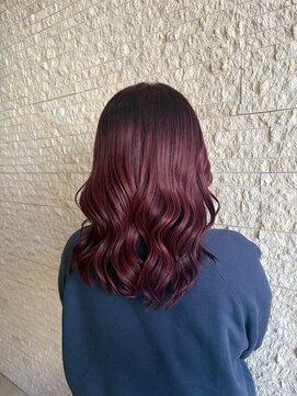 フィッツ(Fits) 【暖色カラーボルドー】