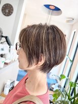 ホワイトストーン WHITE STONE ハイライトカラー大人ハイライトショート