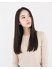 【朝のアイロン時間をなくしたい方に】カット+縮毛矯正