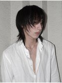＊シャギーレイヤーウルフナードヘアグランジ