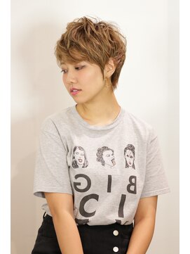 コマ(coma) 【coma中野】シースルーバングふわ軽ショート♪