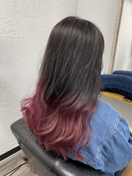 リ シャルム バイ エニーハウ 南七日町店(Re charm by anyhow) [リシャルム][須佐勝也][長岡ピンクグラデーションカラー