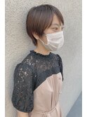 大人気ショートスタイル/ニュアンスカラー/ヘルシースタイル