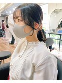 顔まわりカット/韓国ヘア/エギョモリ