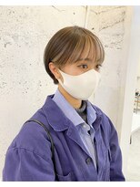 レンク(LENC)&nbsp;マッシュショートにインナーカラー