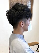 クアトログランシュ ひたちなか店(QUATRO×GranCieux)&nbsp;メンズ束感刈り上げショート