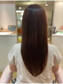 ロングストレートヘアー