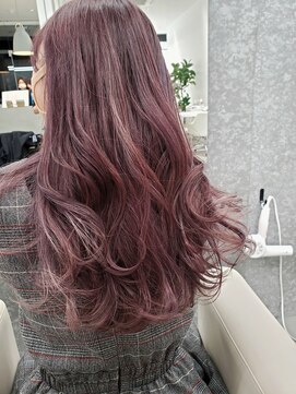 ゴットラトゥール(GOTTO LATOUR) ピンクラベンダーカラー大人可愛い巻き髪ふんわりカール