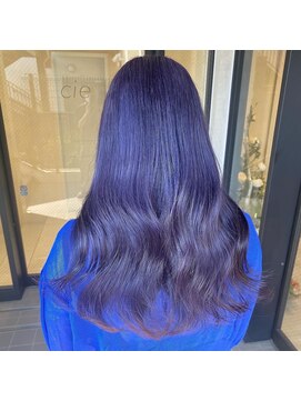 アソビセカンド 原宿(ASOBI 2nd) ロング/ブルーラベンダー