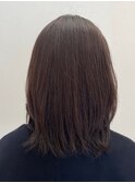 柔らかなアッシュブラウン