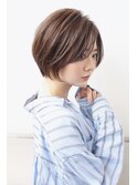 丸みハンサムショート