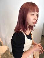 シテン(SITEN)&nbsp;ミディアムボブ/ピンク